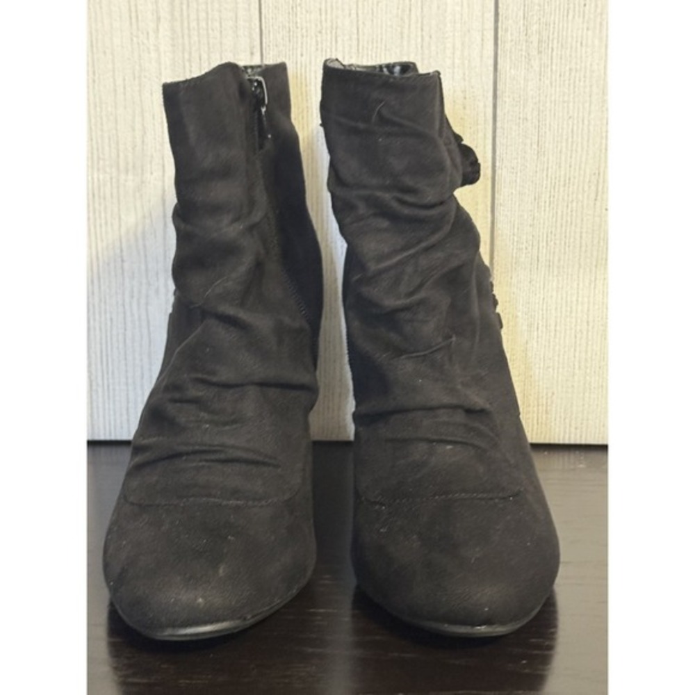 Cloudwalkers Avenue Leather Ankle Boots – Black – Women's 9.5 Wide - Picture 6 of 8